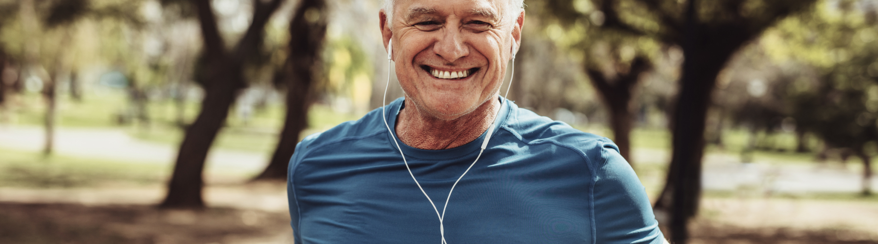 Close up of man jogging | St Ives